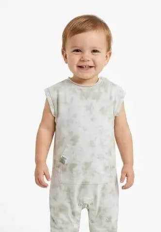Printed Sleeveless Romper
