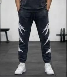 Star Print Jogger Pants