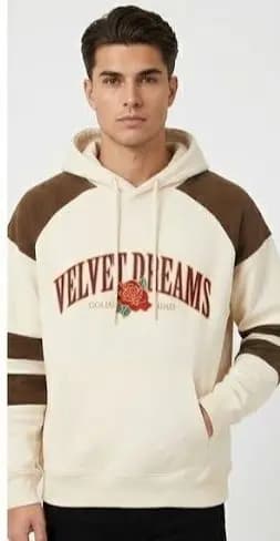 Varsity Stripe Pullover Hoodie