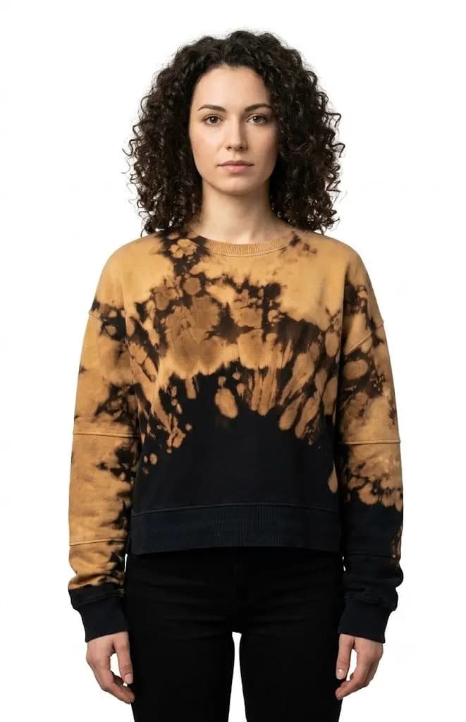 Tie-Dye Crewneck Sweatshirt